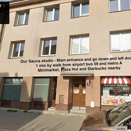 Sauna Studio Near Centre/Airport Prag Eksteriør billede
