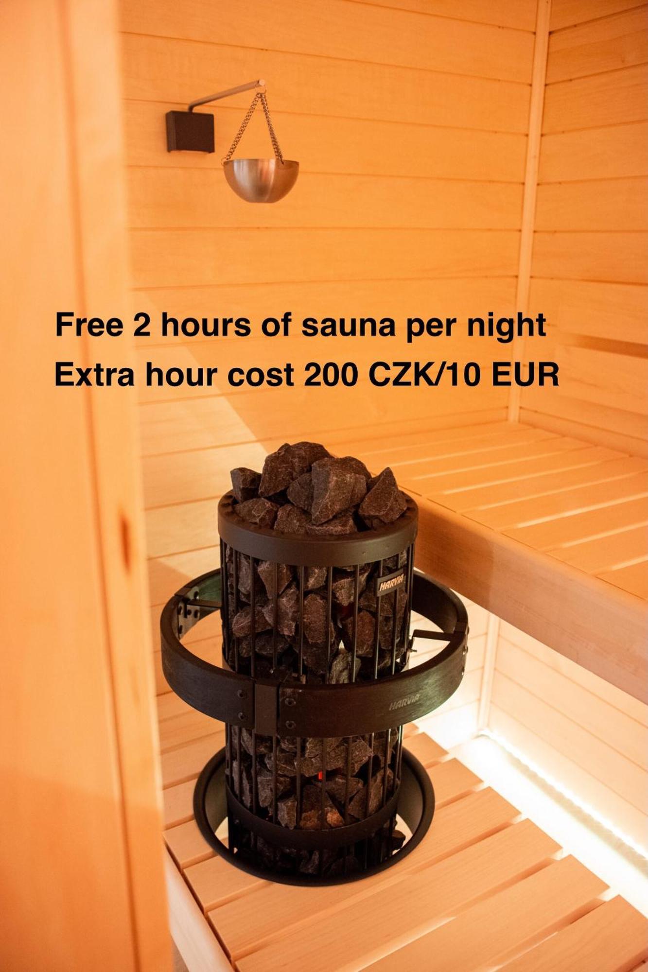 Sauna Studio Near Centre/Airport Prag Eksteriør billede